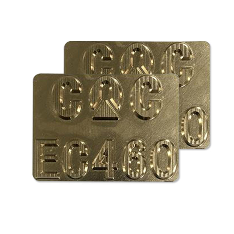 厂家加工 模具不锈钢五金铸造字牌E55   泉州铸造用字