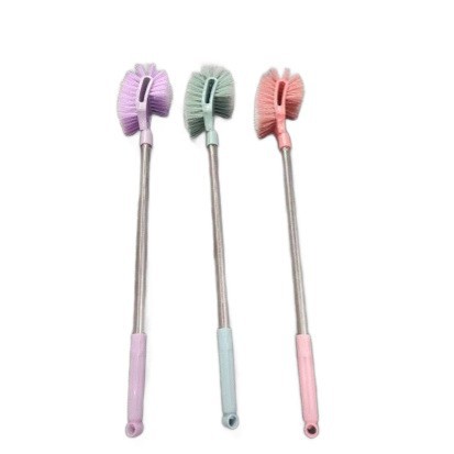 30 tipos de cepillo de inodoro de plástico creativo cepillo de inodoro multicolor sin esquina muerta cepillo único limpieza de baño doméstico