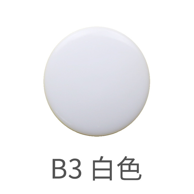 Kam Hualian T3 brillante/esmerilado de plástico botón POM resina botón a presión color niño y madre hebilla oculta al por mayor