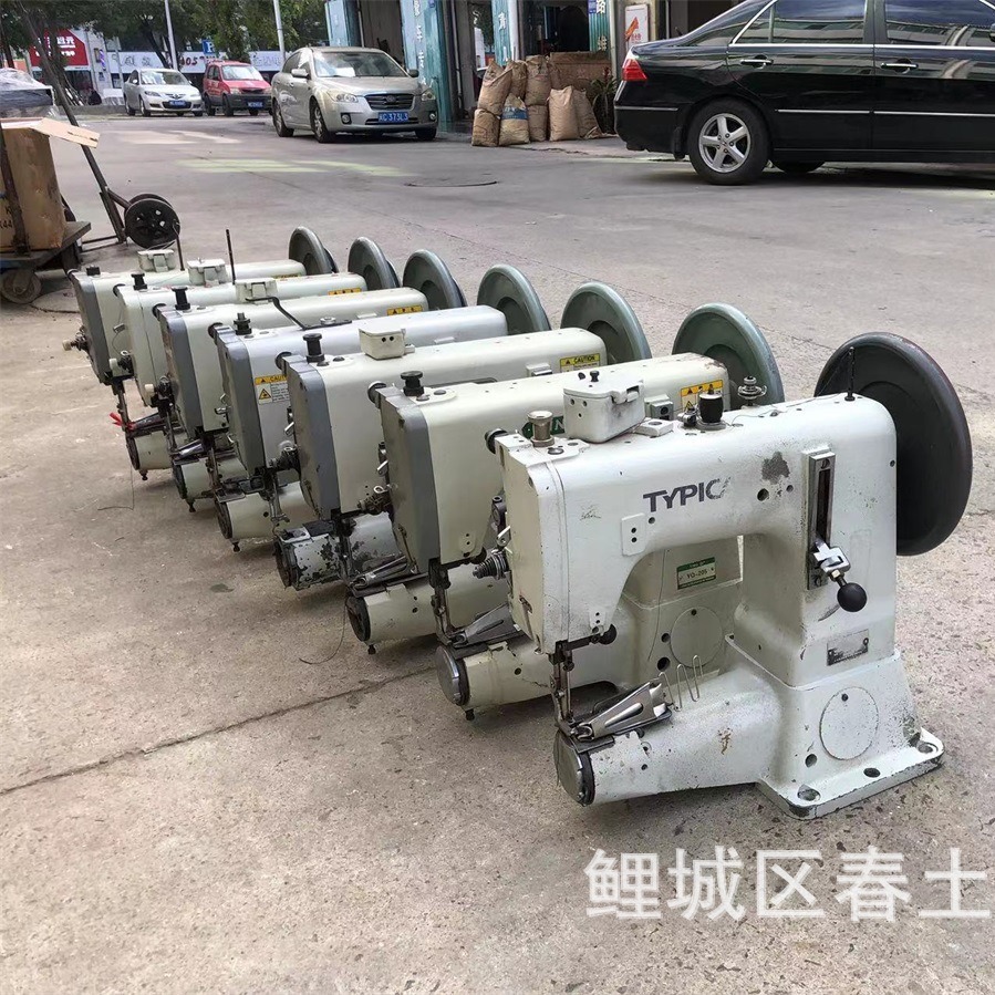 特厚料粗线缝纫机摆梭电动台式综合送料高头车多款牌441s短臂二手