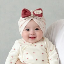 Ӥ�׶�ñ�Ӵ��ﱡ�ض��̥ñŮ����С����0-3���ļ�����ӡ��ñ