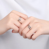 Ring for beloved, jewelry suitable for men and women, simple and elegant design, Korean style