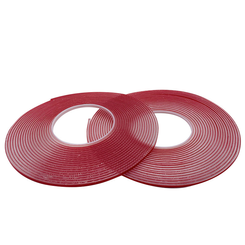 Ranura de tarjeta acrílica impermeable de alta viscosidad, tira de goma dura, caja transparente, ranura especial para borde espaciado, cinta de doble cara sin costuras