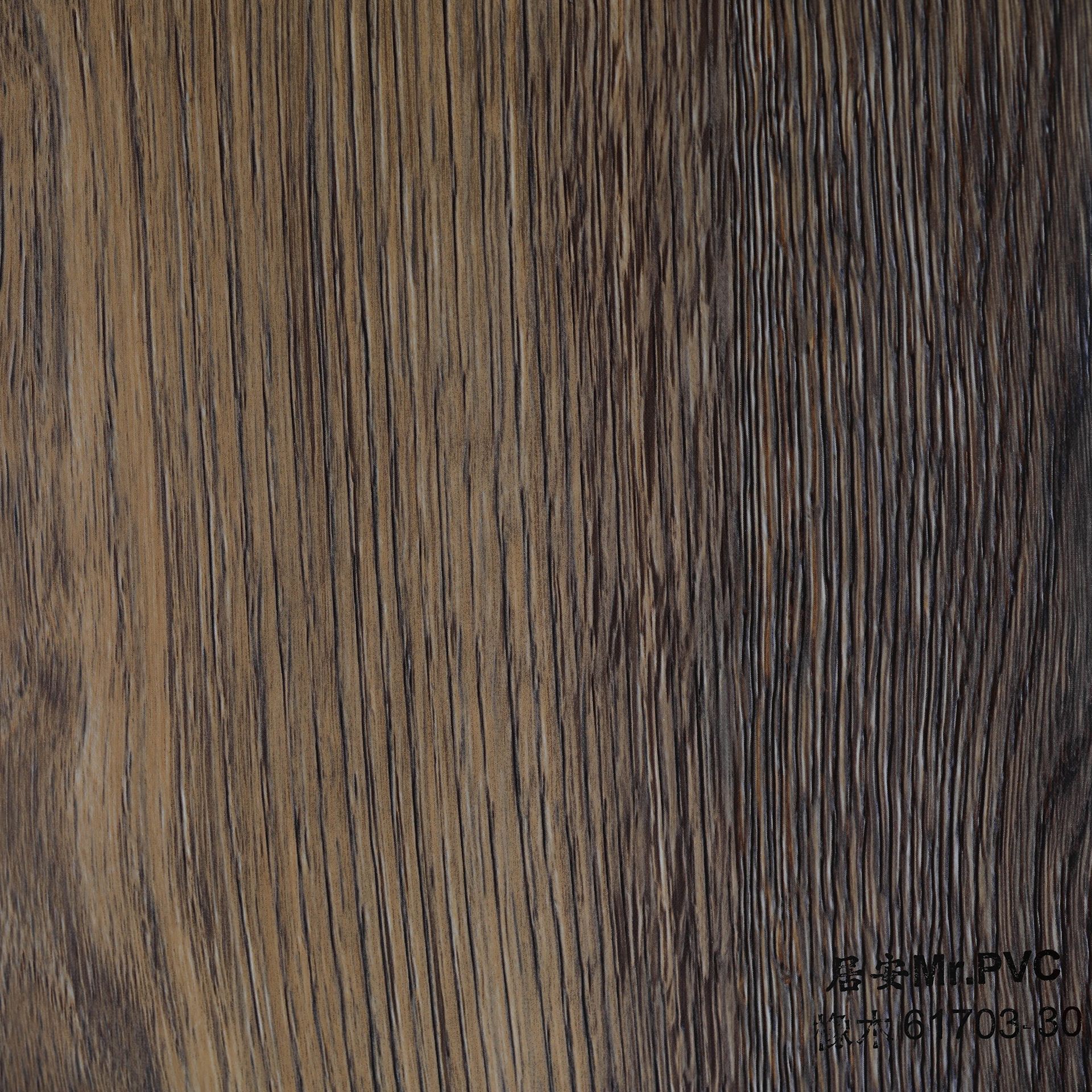 PVC装饰膜墙板膜包覆膜吸塑膜家具膜平贴热压板材膜 橡木61703-30