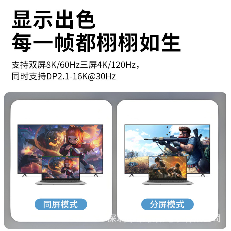 跨境新品USB4全功能便携扁平数据线80Gb传输240W快充8K高清|undefined