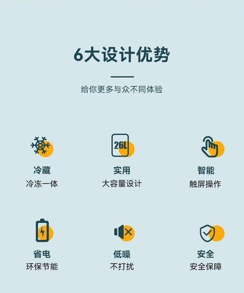 Compressor Small Refrigerator Vehicle-mounted Drug Refrigeration Cosmetics Refrigerator Dormitory Single-person Household Refrigeration