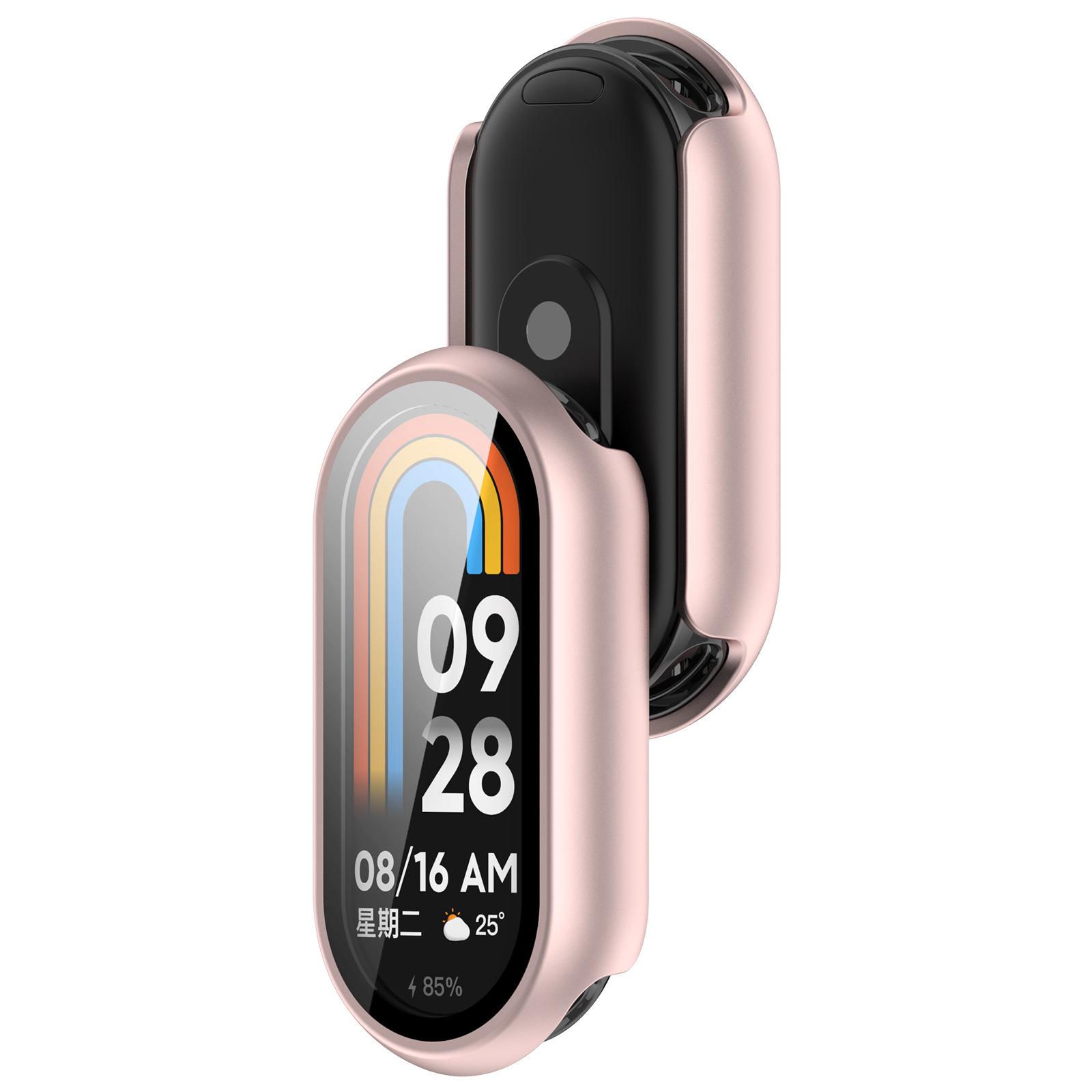 Xinyuan Shuntong is suitable for the NFC standard case and film integrated Mi 8/9 tempered film watch case of Mi Band 10 undefined