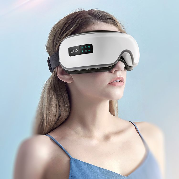 批发眼部按摩仪家用按摩热敷眼罩充电款按摩器音乐润眼护眼仪护目