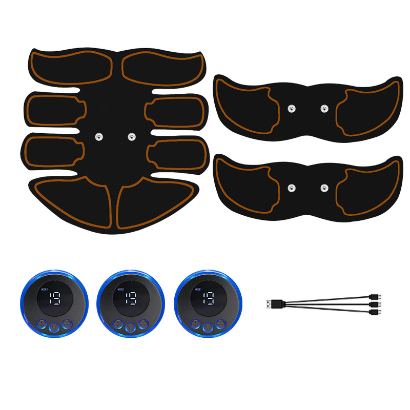 노란색 가장자리 8배리 3피스 디지털 디스플레이 충전 세트 K81