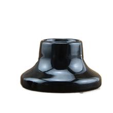 出口歐洲CE燈座陶瓷E27螺口黑白色分體耐高溫高亮彩色燈頭燈座