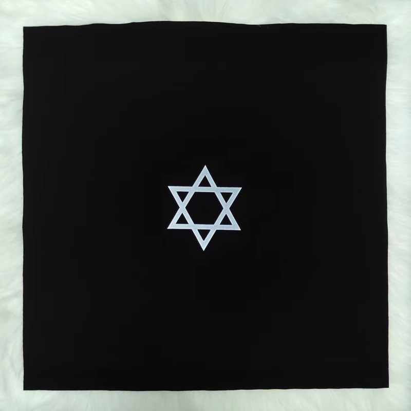 Estrella de seis puntas de franela 50*50cm