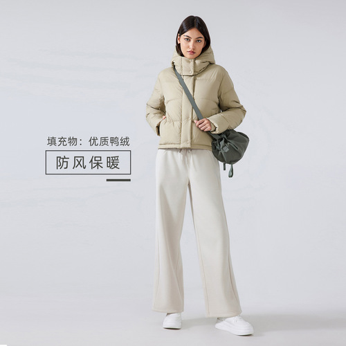 Winter detachable hood high-end women's fashion versatile thick warm coat women DAW158