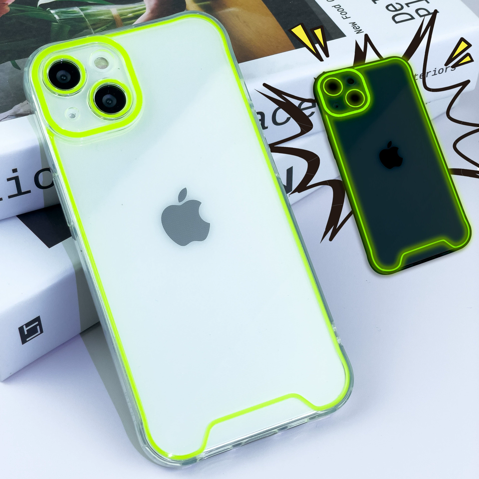 Apple, совместимый чехол для телефона, прозрачный iPhone 16/12/11, силиконовый защитный чехол, iPhone 17 Pro Max