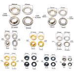 金属卷边鸡眼 铝气眼 电镀扣眼 铜带爪鸡眼 不锈钢鸡眼供应