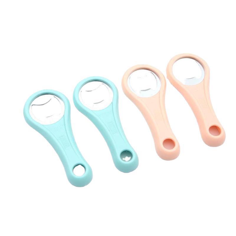 Abridor de cerveza práctico abre botellas de acero inoxidable abre botellas de vino abre botellas de plástico simple fabricante