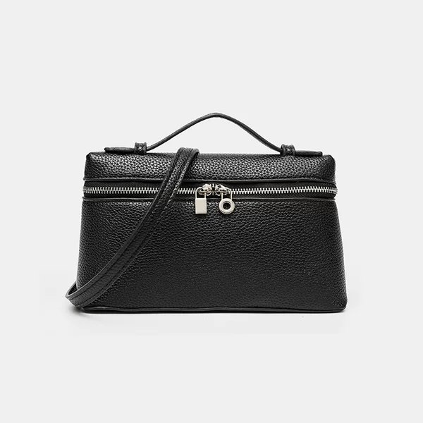Lp19 Lunch Box Bag Pu Leather Mini Fashion Women's Bag 2025 New Gigi Same Style Satchel Box Bag Crossbody Small Bag