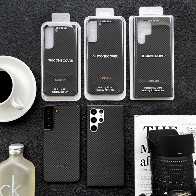 Samsung S26Ultra Cross-Pattern Phone Case Suitable for Note20Ultra Full-Cover Protective Back Case S22Ultra