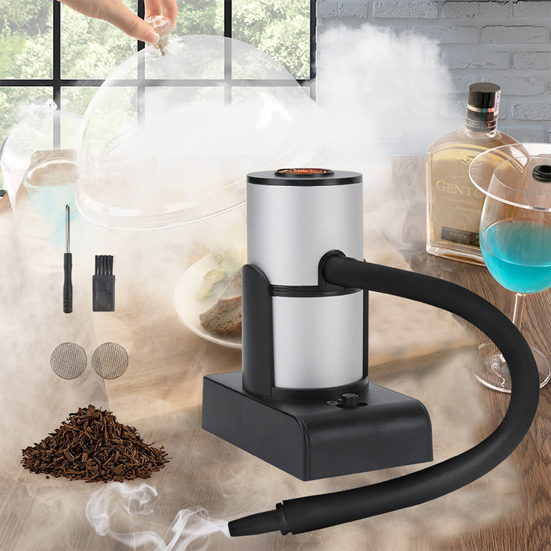 Factory wholesale cross-border e-commerce handheld smoker kitchen tools molecular cooking smoke gun bar steak sawdust