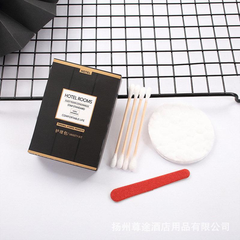 ホテルの洗面用品の卸売り民宿スリッパホテルの柔らかい毛の歯ブラシの使い捨ての歯具のシャンプーの入浴セット