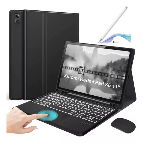 Xiaomi, совместимая клавиатура Pro, защитный чехол, мышь, набор, Pro12, Bluetooth