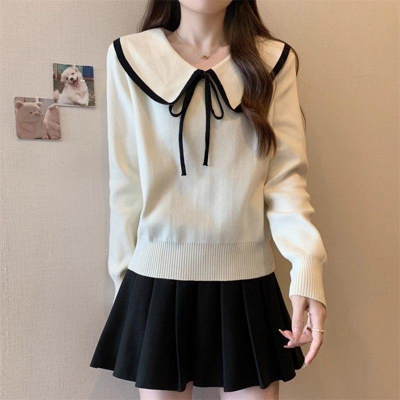 [80-200 pounds] This year’s popular baby doll collar sweater for…