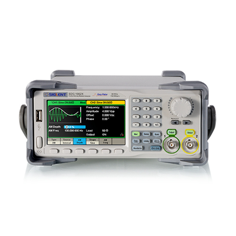鼎阳SIGLENT SDG1062X双通道60M函数信号任意波形发生器