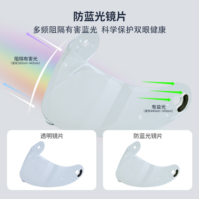 Nolan 803 투명 블루라이트 방지 렌즈