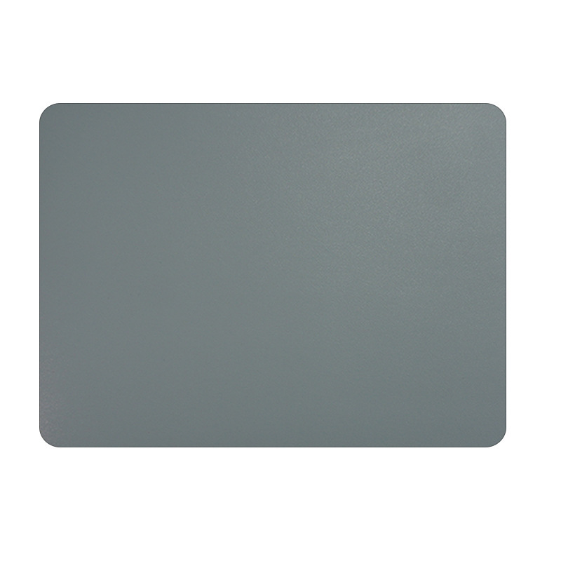 Cojín de mesa de cuero rectangular de color sólido simple computadora doméstica de escritorio grueso teclado almohadilla publicitaria almohadilla de ratón