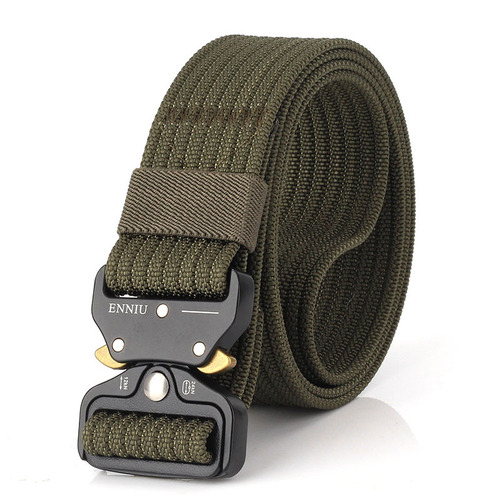 3.8cm Cobra tactical nylon belt men's outdoor quick-drying woven belt alloy buckle belt wholesale