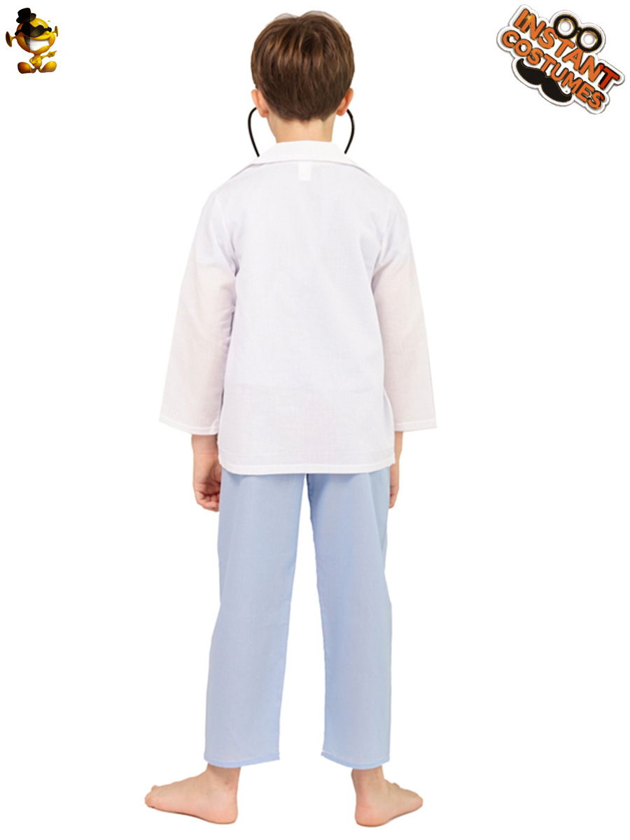 Disfraz de Halloween disfraz de disfraces cosplay niño pequeño médico traje de distribución al por mayor