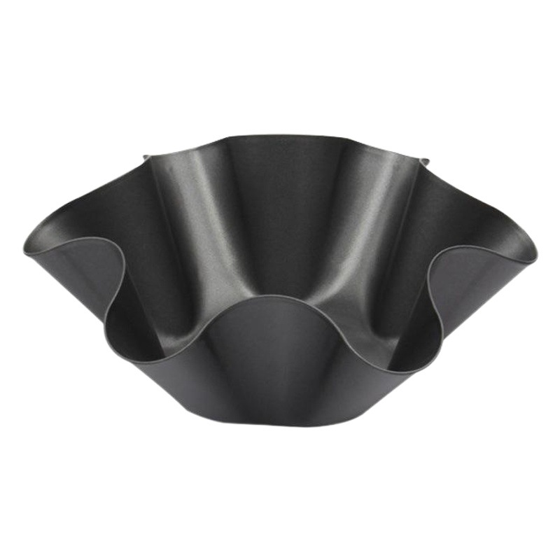 Ensaladera antiadherente en forma de flor tazón para hornear de 6 pulgadas de 8 pulgadas antiadherente de acero al carbono pastel de cereales pastel de maíz molde para hornear bandeja para hornear