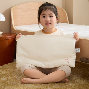 Category a Infant Koi Silk Pillow 0-3 Years Old Baby Low Pillow Flat Pillow Antibacterial Skin-Friendly Koi Embroider Universal for All Seasons