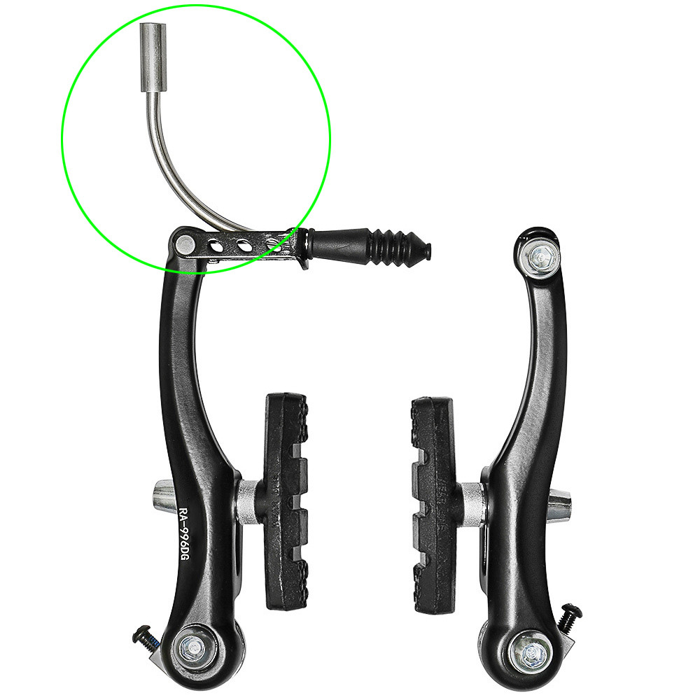 自転車折り畳み車マウンテンバイクブレーキシステムvブレーキ部品vブレーキエルボ110 ° ダクト