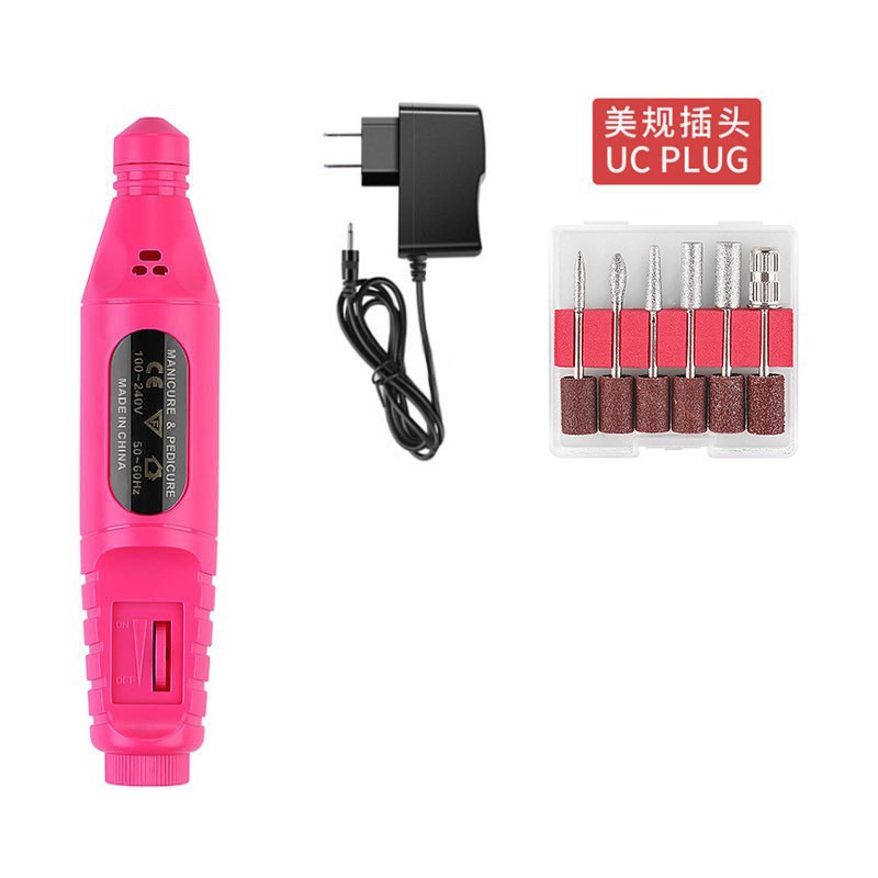 Versión actualizada de pulidor de uñas tipo lápiz portátil de pulido de uñas pulidor de uñas herramientas de manicuras Nailsander