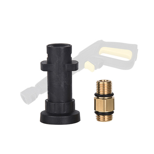 High-pressure foam sprayer connector, high-pressure washer foam gun, car wash foam applicator, foam canister head—K2-K7 accessory fitting