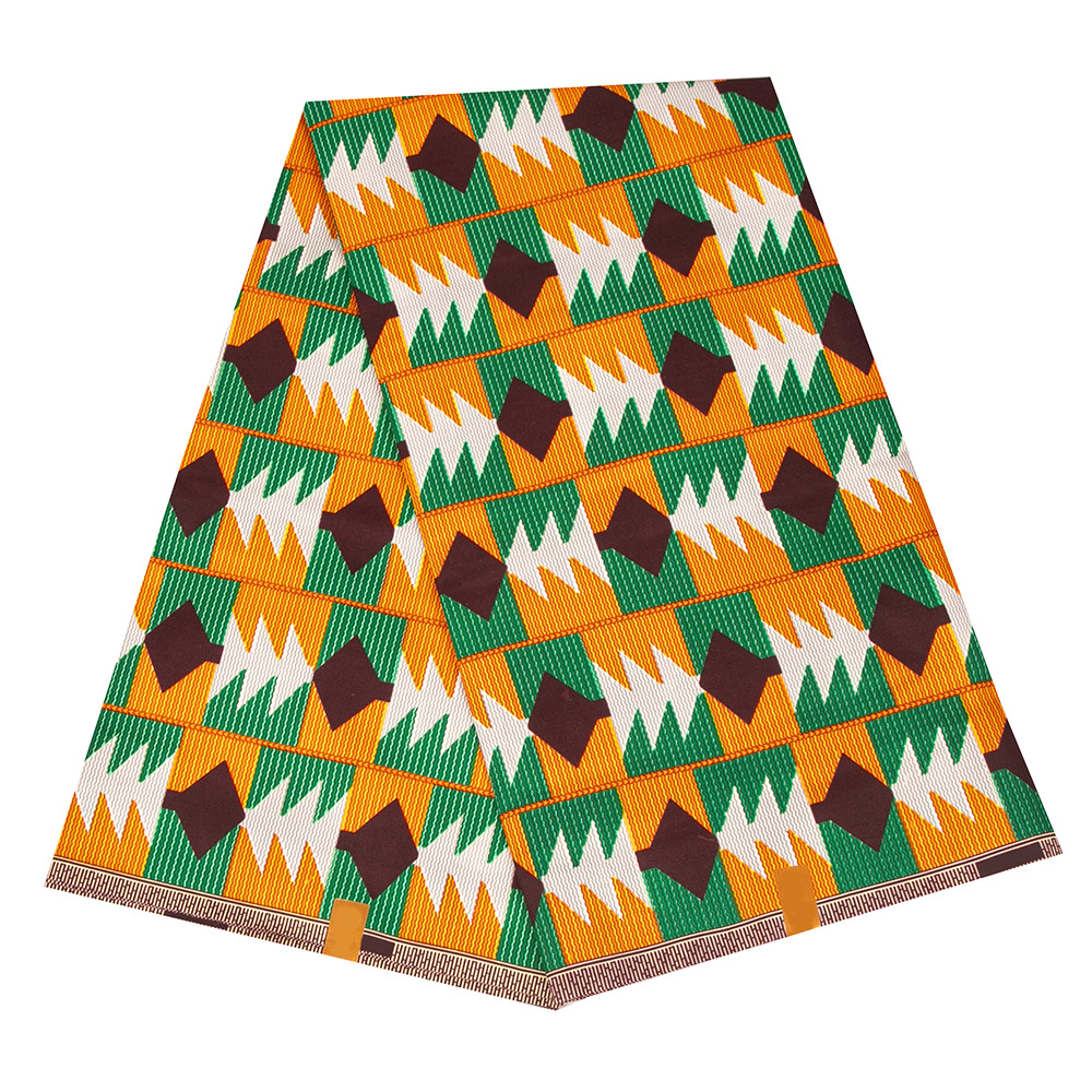 A one-piece dropshipping African print batik polyester fabric with multiple color options, sourced from Amazon.