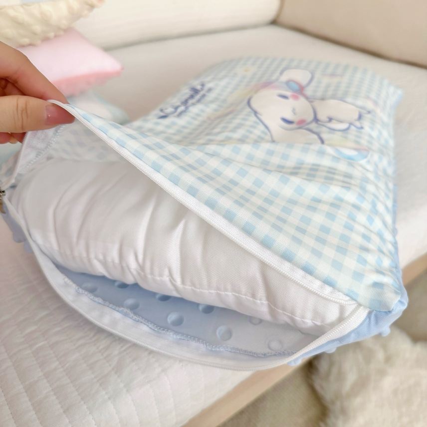 サンリオ涼感枕幼稚園枕芯漫画枕芯子供昼寝枕は取り外し可能な赤ちゃん枕芯