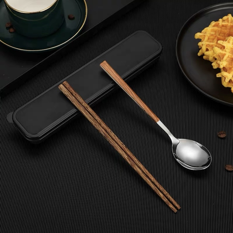 月餅ナイフフォーク食器ins箸包装箱鶏翅木箸ナイフフォークスプーン洋食ナイフ月餅ナイフフォークセット|undefined