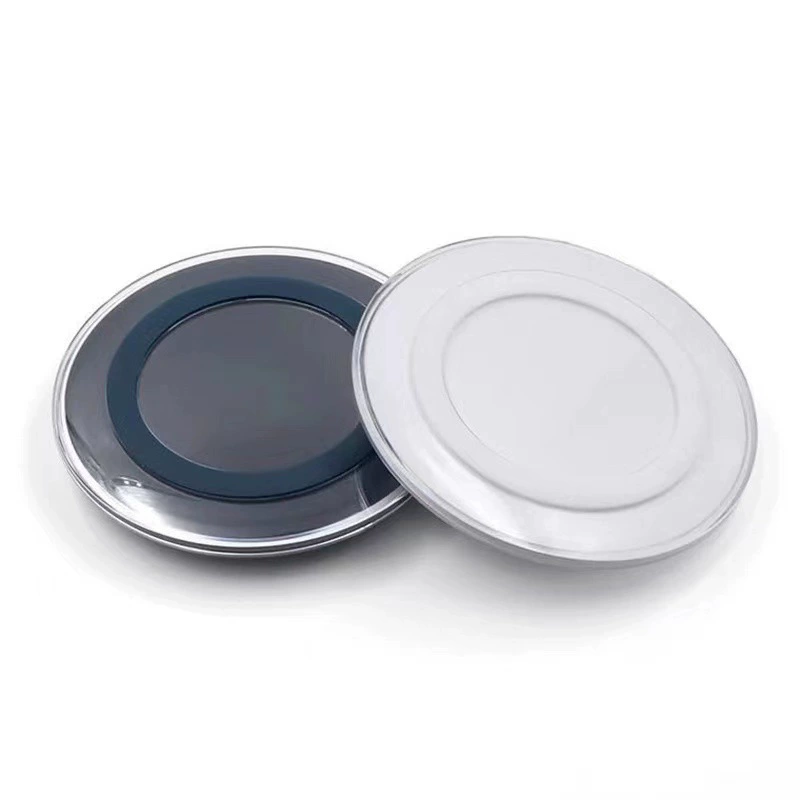 Factory Direct S6 Беспроводное зарядное устройство 5W круглое основание передатчик настольное универсальное беспроводное зарядное устройство