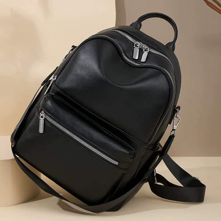 Женская сумка 2024 новый r мягкая кожаная сумка на плечо повседневная дикая женская рюкзак модная сумка на плечо