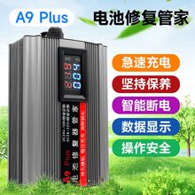 智达A9PLUS智能两三轮电动车充护管家电池智能均衡修复器24-108V