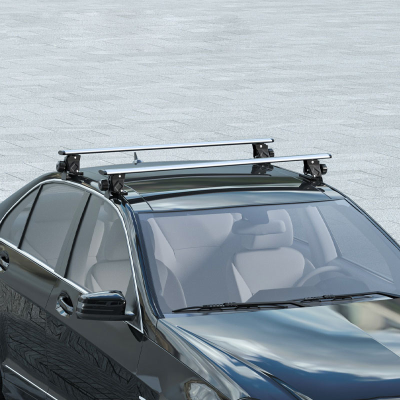 Factory Direct Sales Universal Car Luggage Rack Aluminum Alloy Tiger Claw Crossbar Roof Rack Heavy-Duty Crossbar Rack