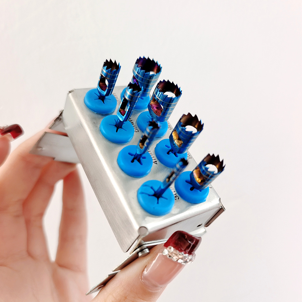 치과 치과 임플란트 링 절단 뼈 드릴 스테인레스 스틸 티타늄 도금 드릴 세트 장비 도구 제조 업체 도매