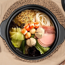 商用米线麻辣烫耐高温陶瓷砂锅鸡公煲沙锅明火煤气灶干烧简宁青柠