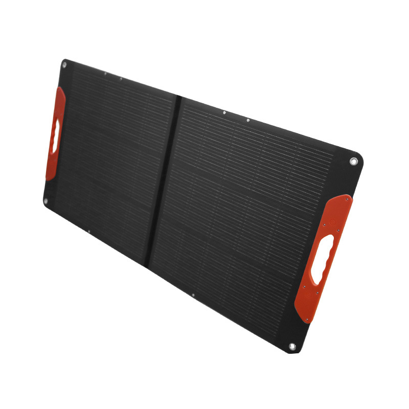 Paquete solar plegable 100W 400W batería de camping solar solar placa de carga fotovoltaica al aire libre almacenamiento de energía móvil