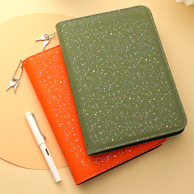 Universal notebook with zipper, photo, storage system, tear-off sheet