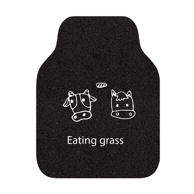 Universal Foot Pad – Interior Decoration for Girls - line-cow-horse-front-floor-mats