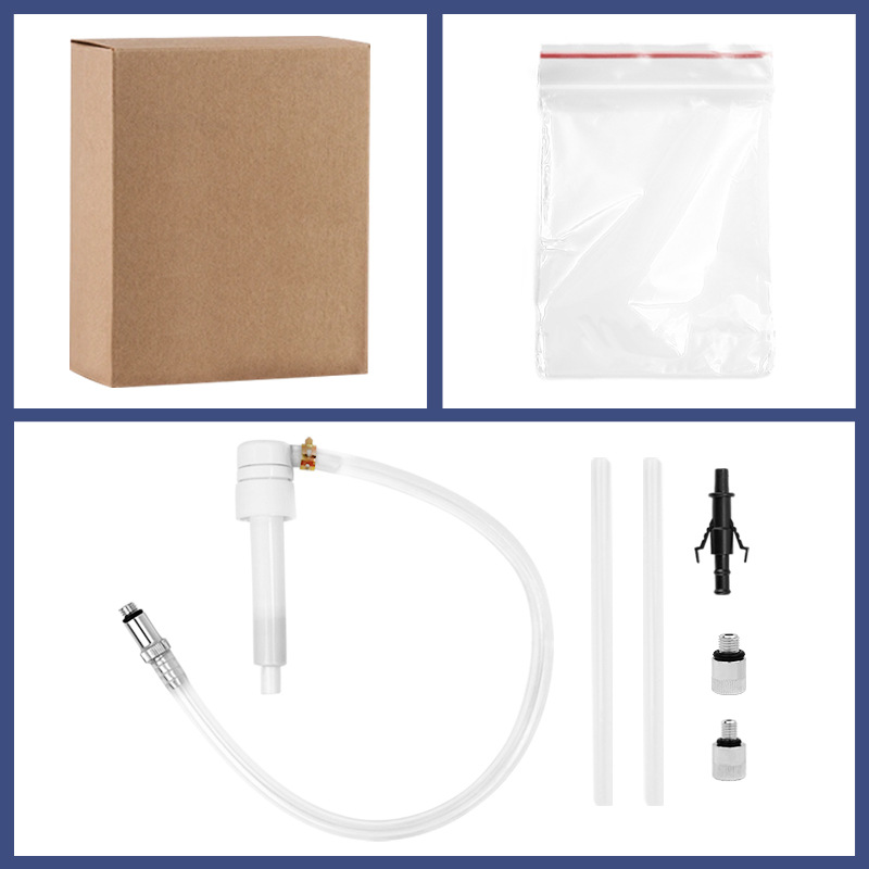 오일 흡입 펌프 플라스틱 헤드 + 금속 헤드(상자에 포장)