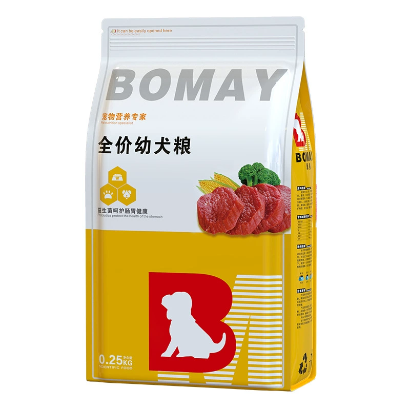 BOMAY Puppy Корм для собак Маленький и средний щенок Корм для собак Pet Puppy Питательная пища Желтый Полная цена Puppy Food