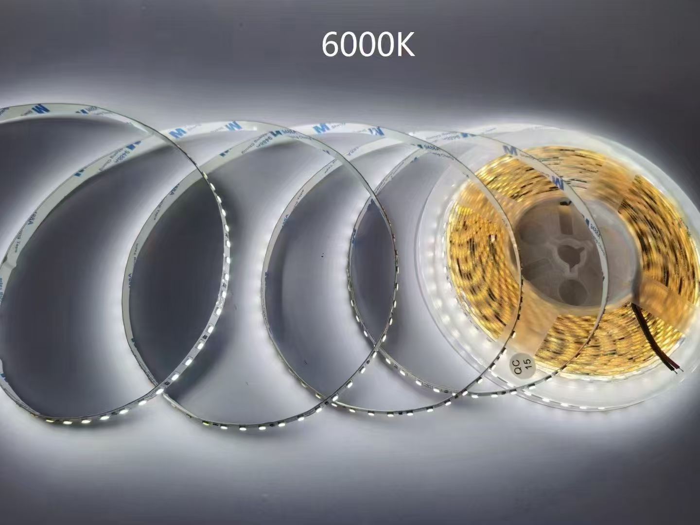 Lámpara led con parche de baja presión de 12V 24V caja de luz de mostrador de tablero desnudo tira de luz suave autoadhesiva lámpara lineal decorativa